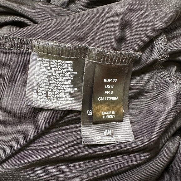 H&M Madonna Glam Black Sleeveless Maxi Dress - Picture 5 of 7